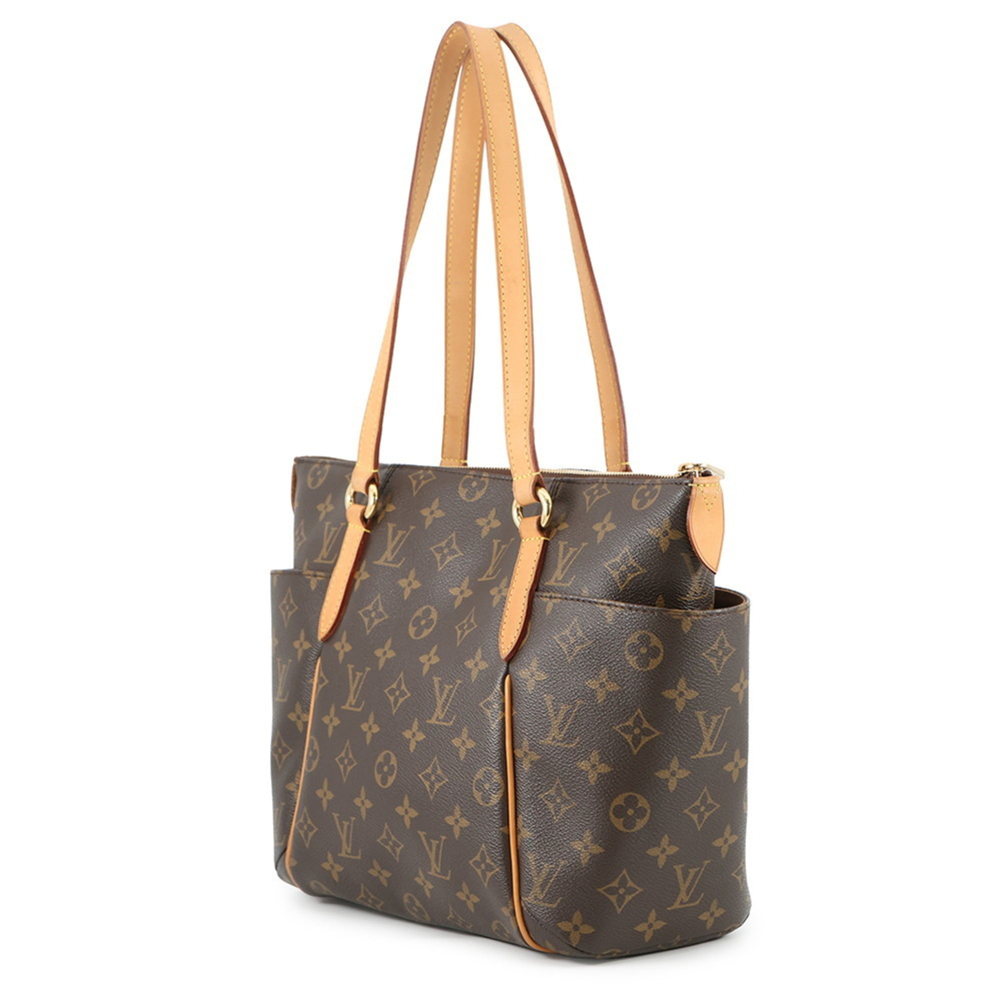 Louis Vuitton Brown Monogram Shoulder Bag Tote Bag (Pre-Owned)