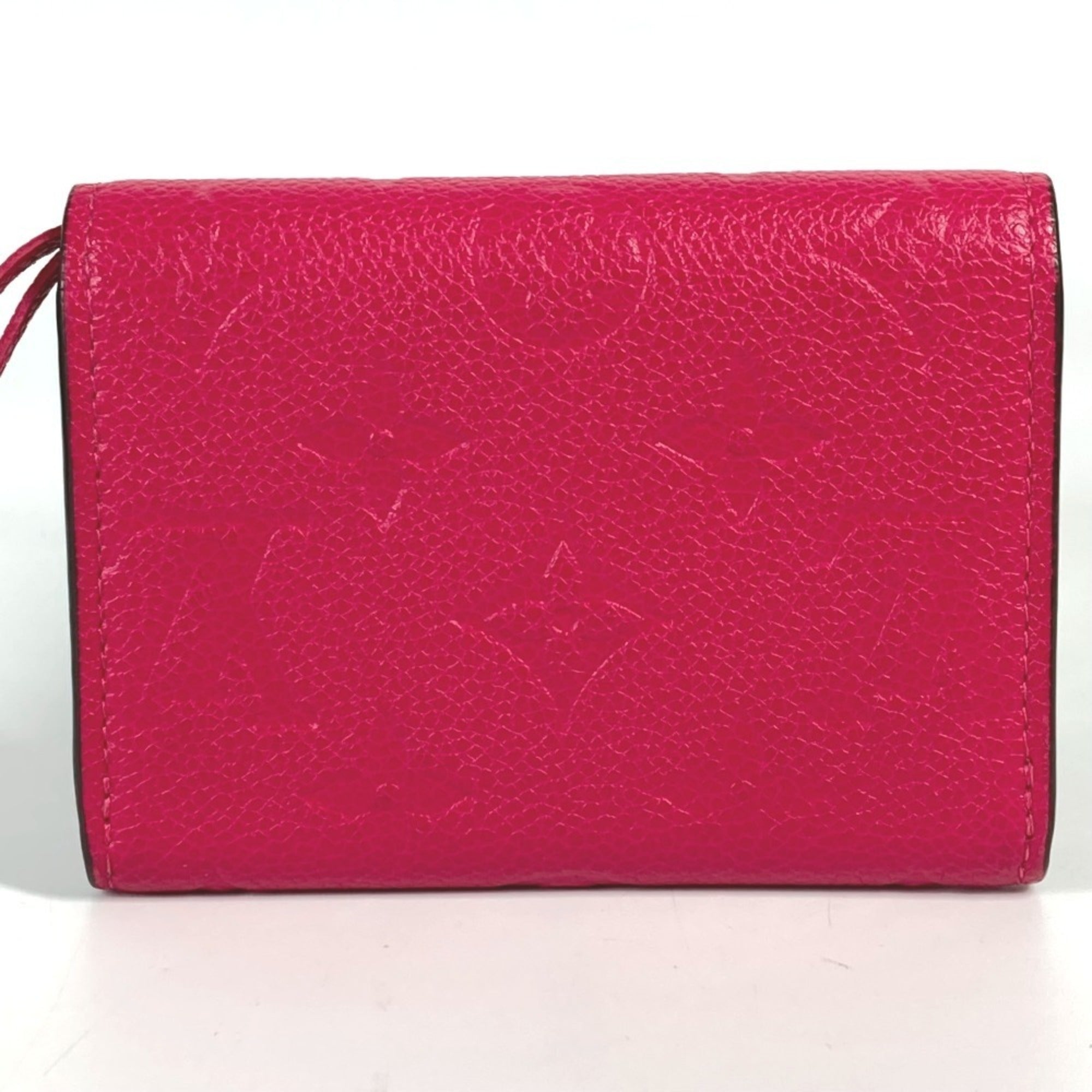 Louis Vuitton Monogram Empreinte Pink Monogram Empreinte Long Wallet (Bi-Fold) (Pre-Owned)