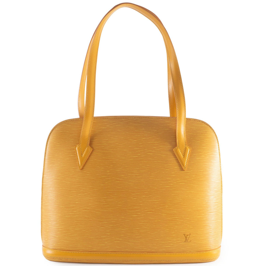 Louis Vuitton Yellow Epi Leather Shoulder Bag (Pre-Owned)