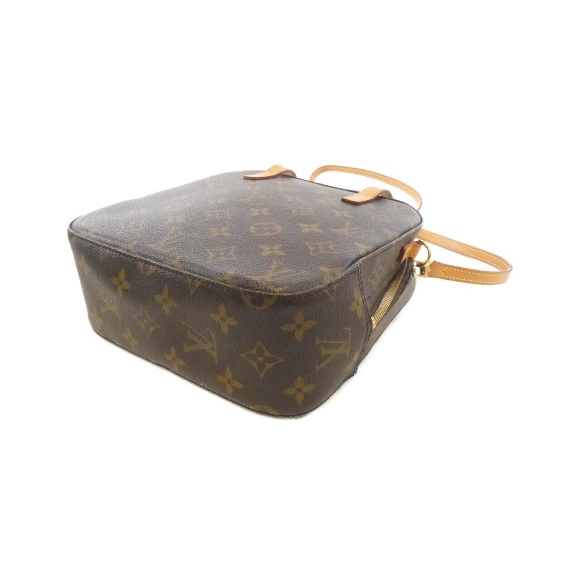 Louis Vuitton Brown Coated Canvas Handbag (Pre-Owned)