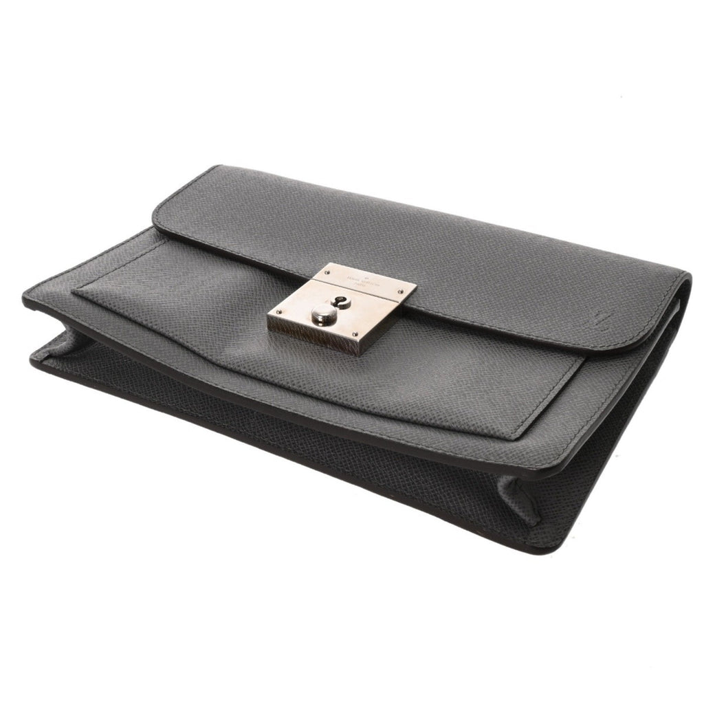 Louis Vuitton Glacier Cuir Ombre Leather Clutch Bag (Pre-Owned)