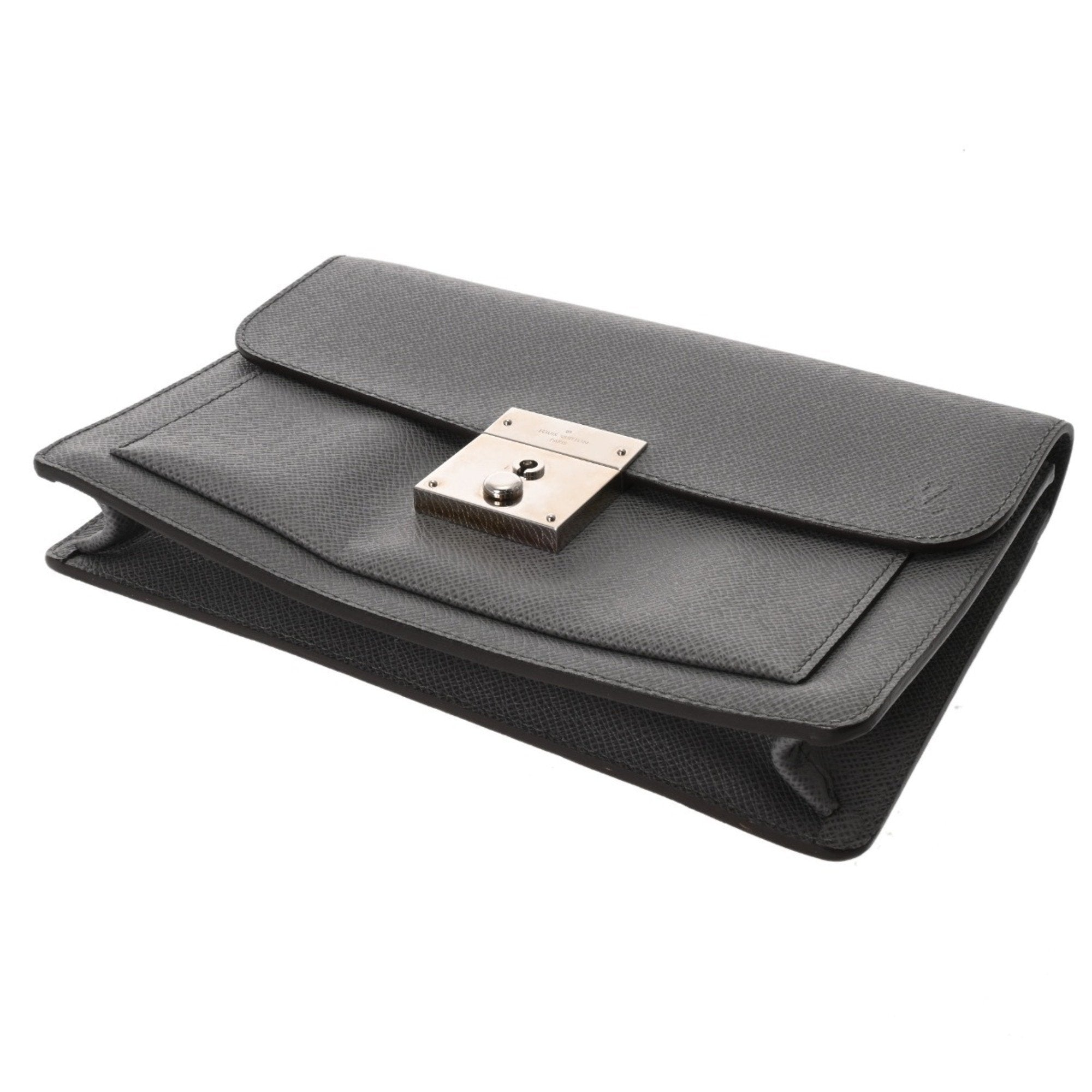 Louis Vuitton Glacier Cuir Ombre Leather Clutch Bag (Pre-Owned)