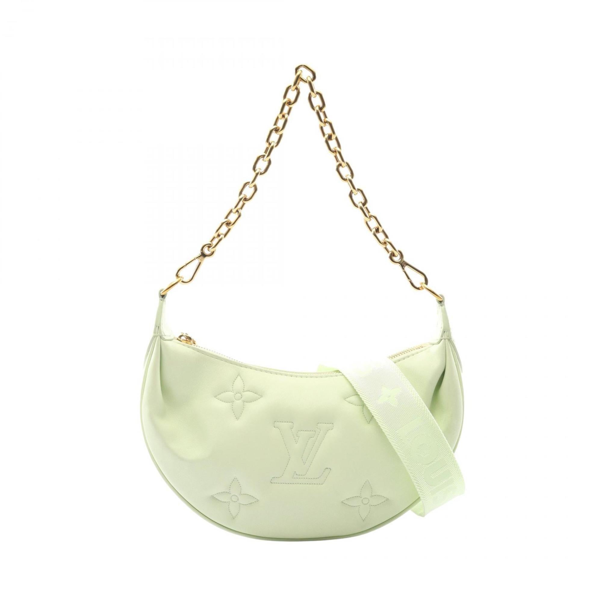 Louis Vuitton Green Leather Handbag (Pre-Owned)