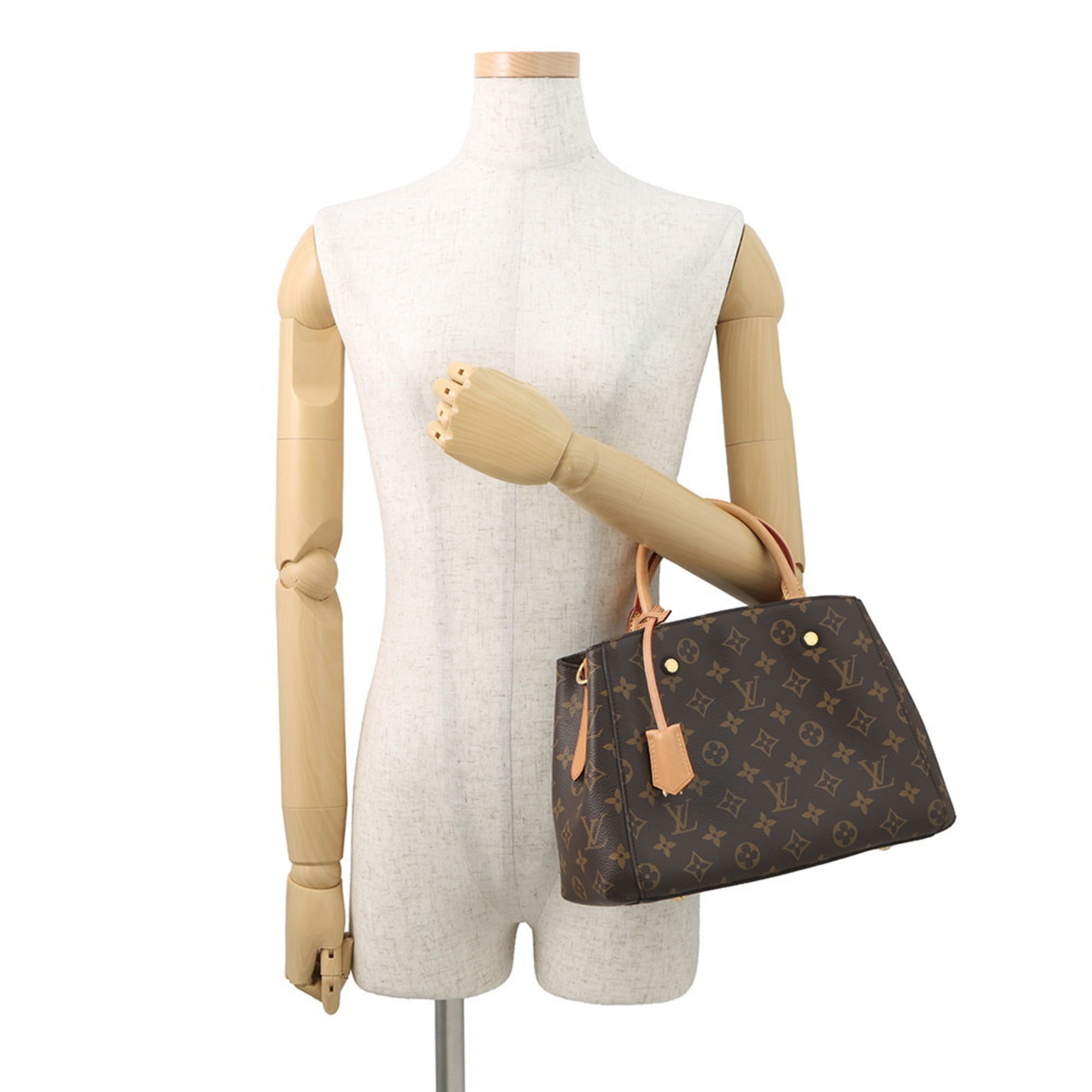 Louis Vuitton Monogram Bordeaux Monogram Handbag Shoulder Bag (Pre-Owned)