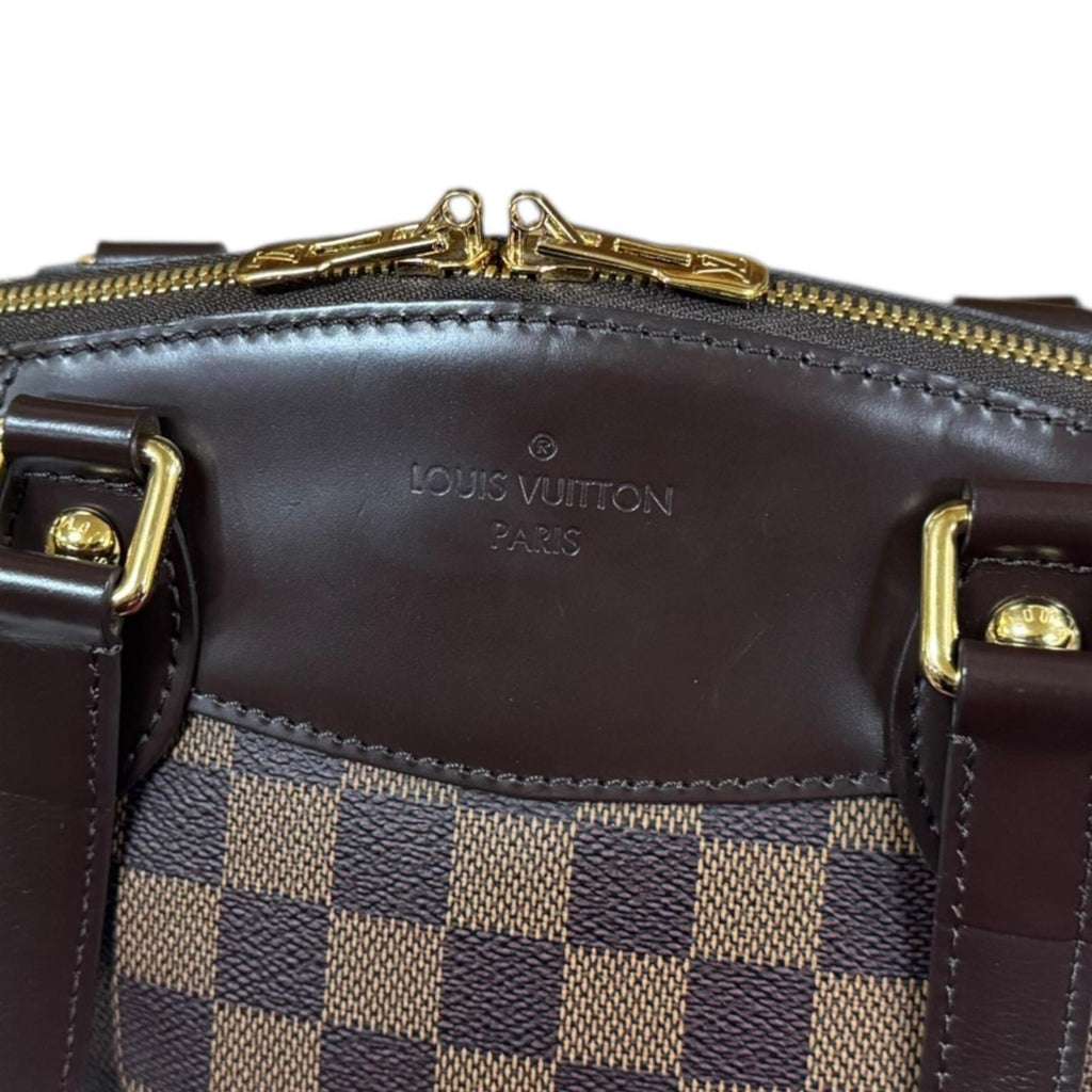 Louis Vuitton Brown Damier Canvas Handbag (Pre-Owned)