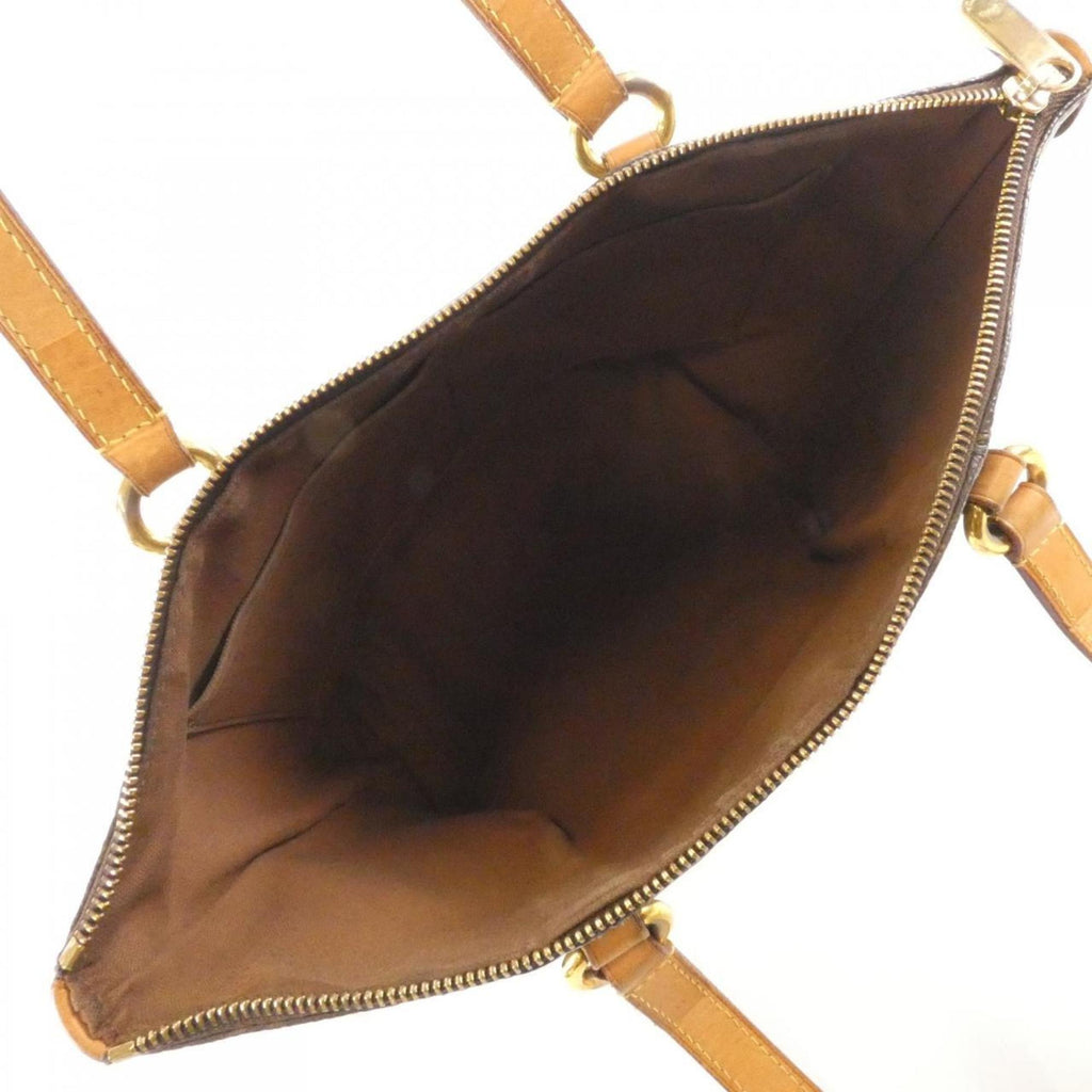 Louis Vuitton Marron Coated Canvas Handbag (Pre-Owned)