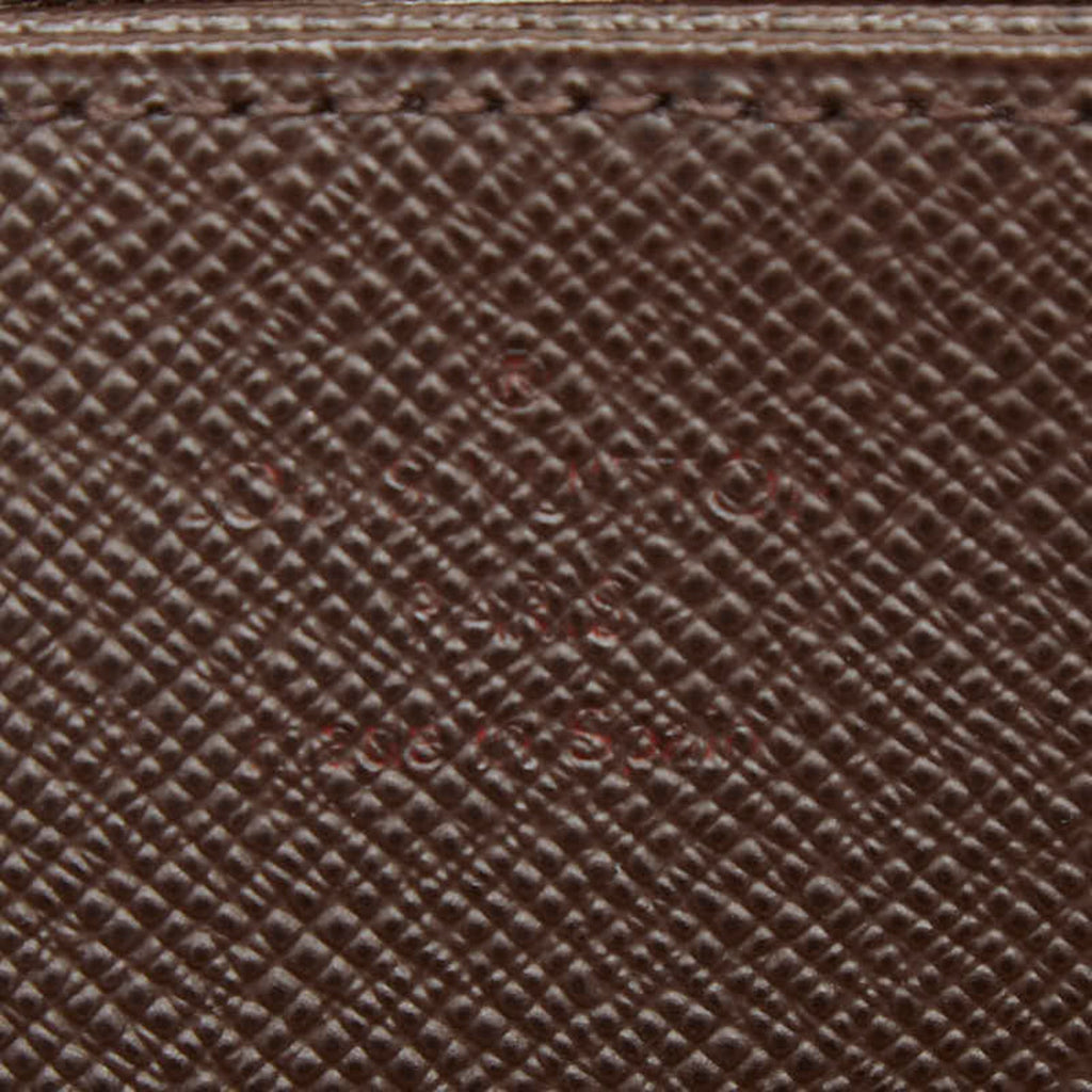 Louis Vuitton Damier Brown Damier Canvas Damier Canvas Long Wallet (Bi-Fold) (Pre-Owned)