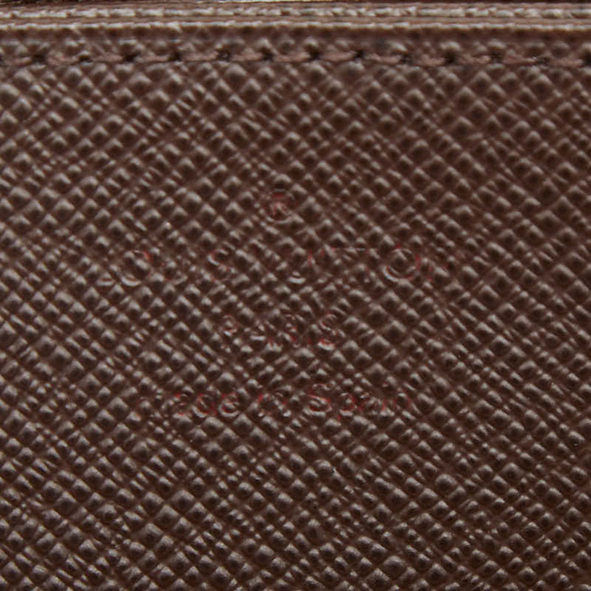 Louis Vuitton Damier Brown Damier Canvas Damier Canvas Long Wallet (Bi-Fold) (Pre-Owned)
