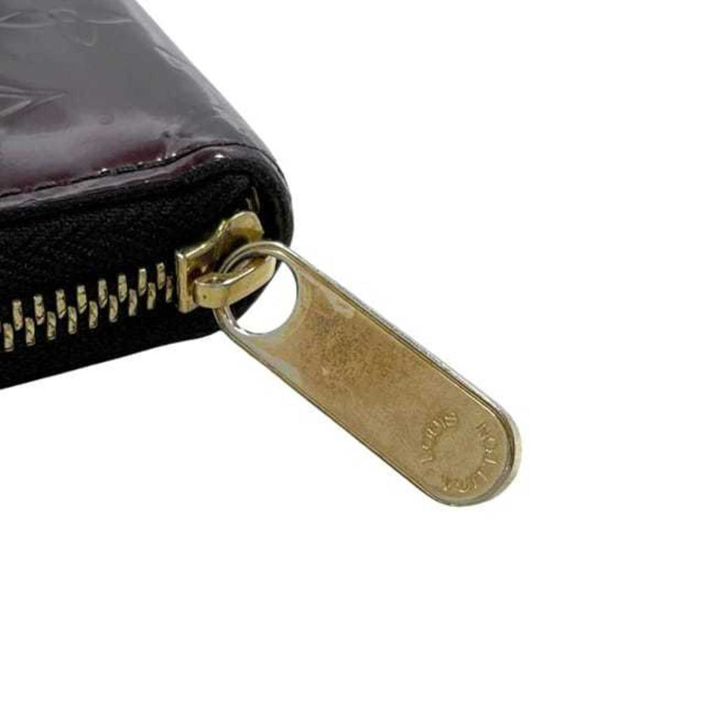 Louis Vuitton Amarante Wine Monogram Vernis Long Wallet (Bi-Fold) (Pre-Owned)