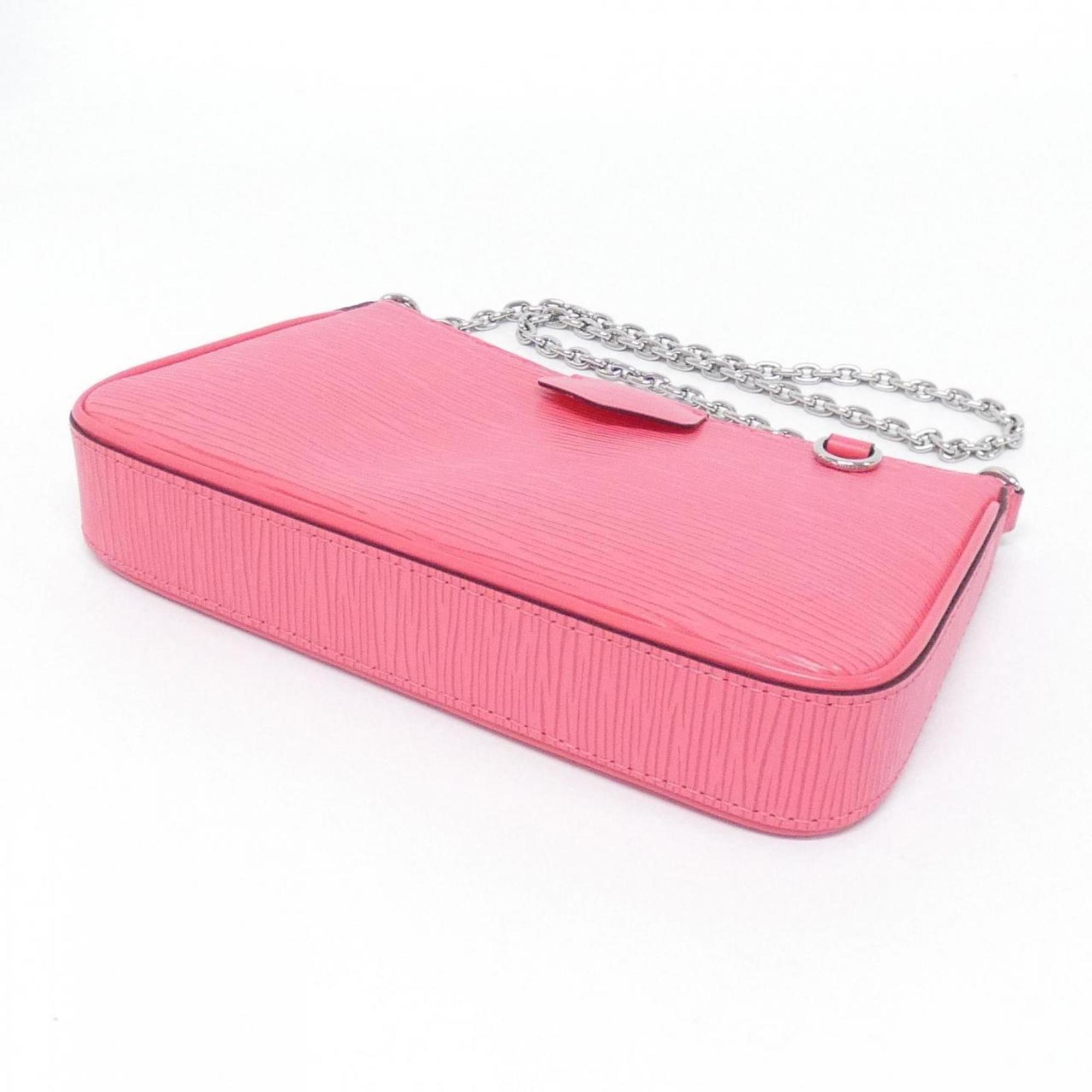 Louis Vuitton Pink Leather Pouch (Pre-Owned)