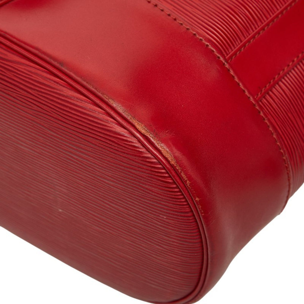 Louis Vuitton Castilian Red Epi Leather Shoulder Bag (Pre-Owned)