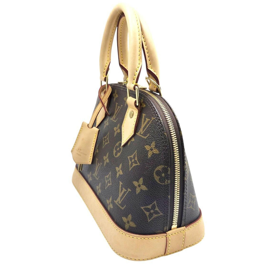 Louis Vuitton Brown Monogram Handbag Shoulder Bag (Pre-Owned)