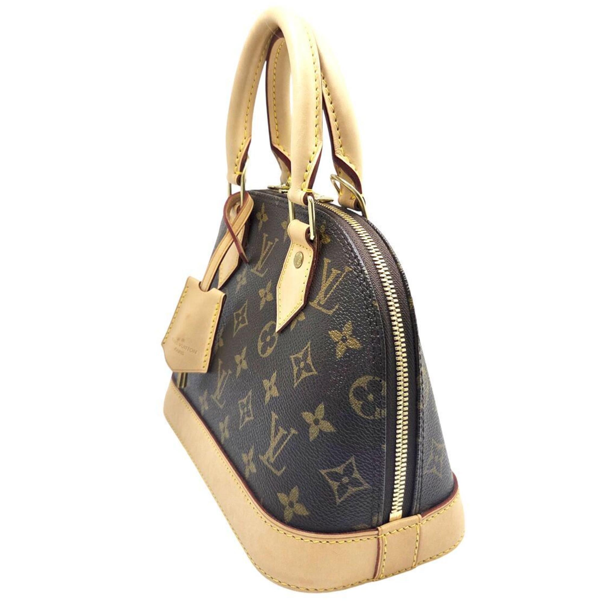 Louis Vuitton Brown Monogram Handbag Shoulder Bag (Pre-Owned)