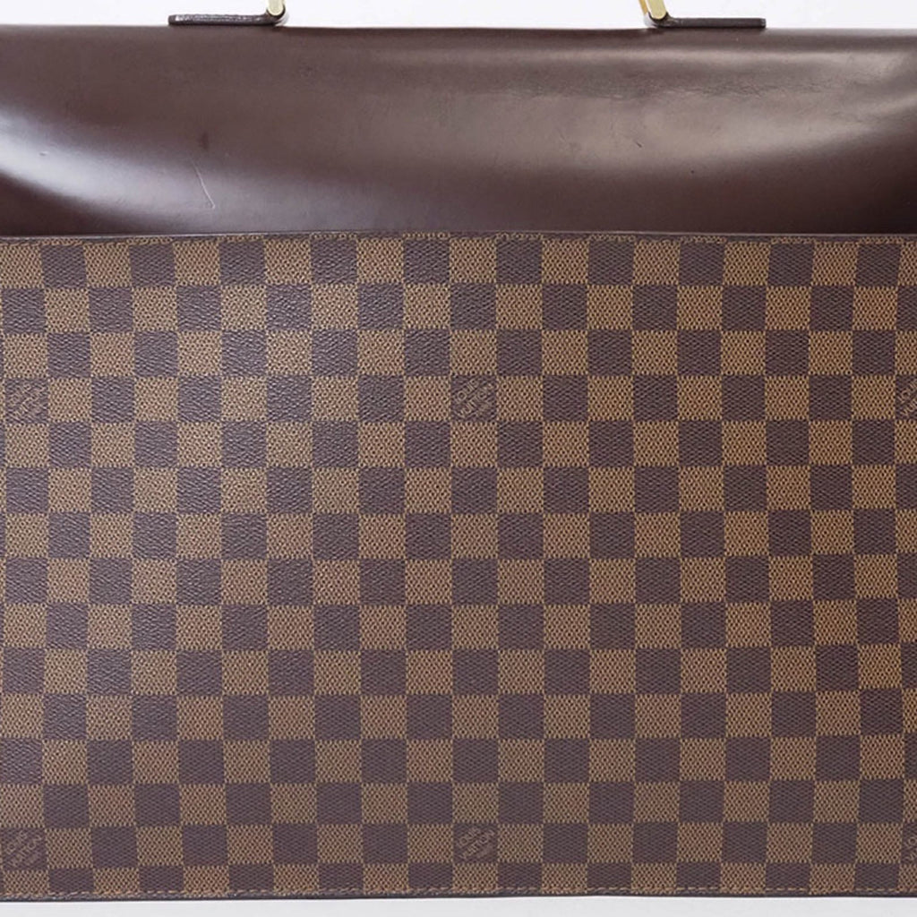 Louis Vuitton Damier Damier Canvas Ebene Handbag (Pre-Owned)