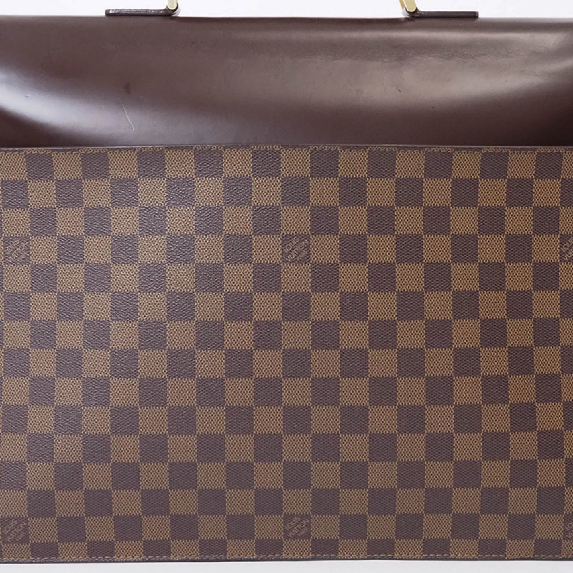 Louis Vuitton Damier Damier Canvas Ebene Handbag (Pre-Owned)