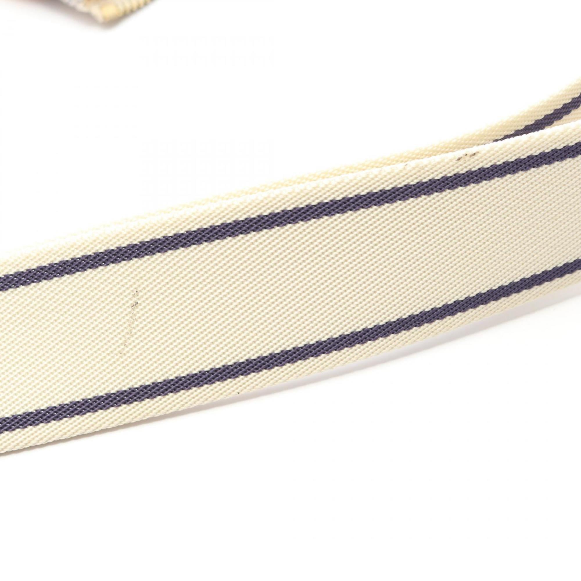Louis Vuitton White Damier Azur Leather Shoulder Bag (Pre-Owned)