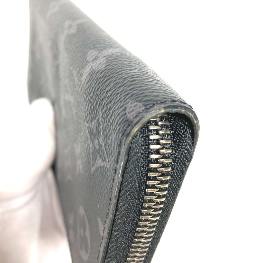 Louis Vuitton Monogram Eclipse Black Monogram Eclipse Long Wallet (Bi-Fold) (Pre-Owned)