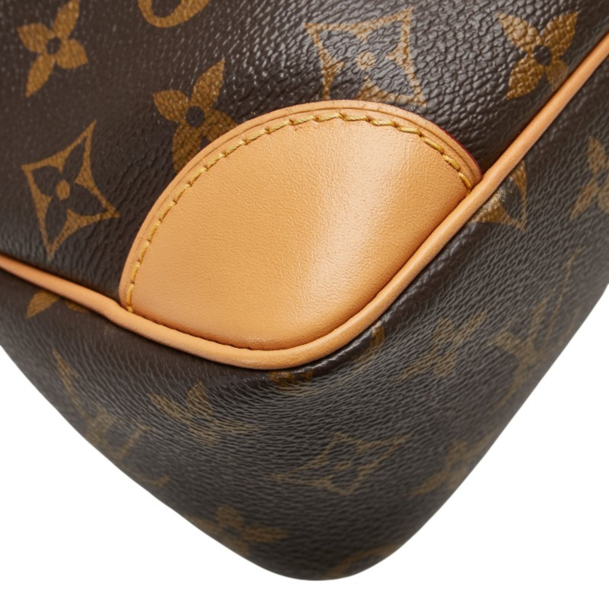Louis Vuitton Monogram Brown Pvc Leather Shoulder Bag (Pre-Owned)