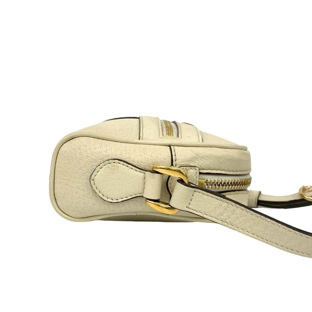 Ophidia Shoulder Bag Leather Mini