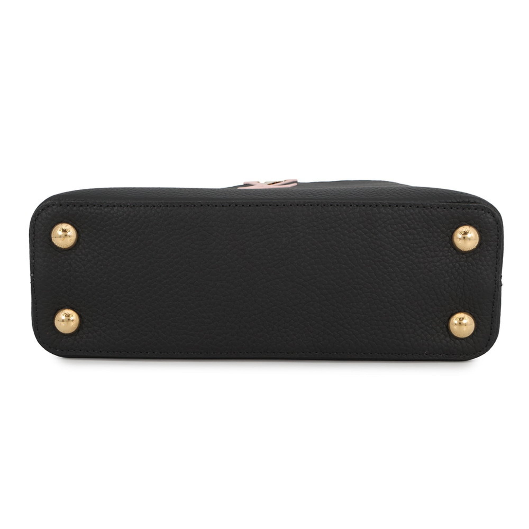 Louis Vuitton Black Noir Exotic Leather Handbag Shoulder Bag (Pre-Owned)
