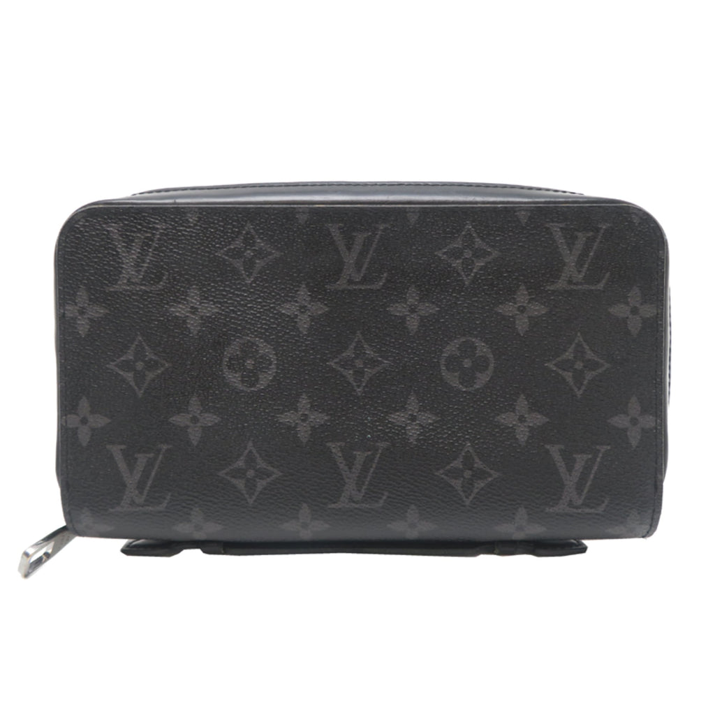 Louis Vuitton Black Monogram Eclipse Clutch Bag (Pre-Owned)