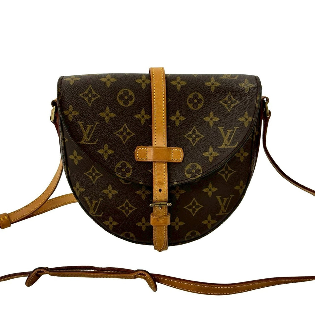 Louis Vuitton Brown Leather Pvc Pochette Shoulder Bag (Pre-Owned)