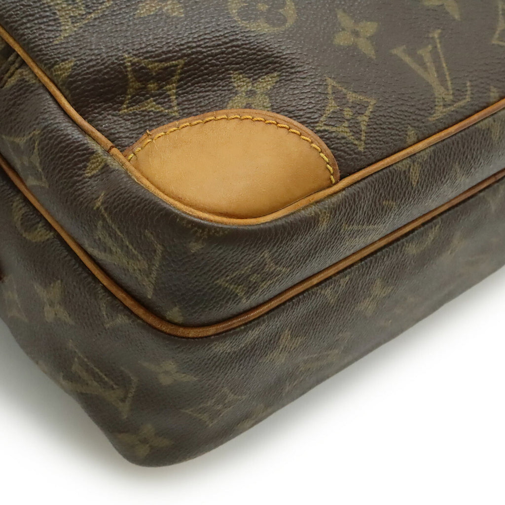 Louis Vuitton Black Brown Monogram Monogram Shoulder Bag (Pre-Owned)
