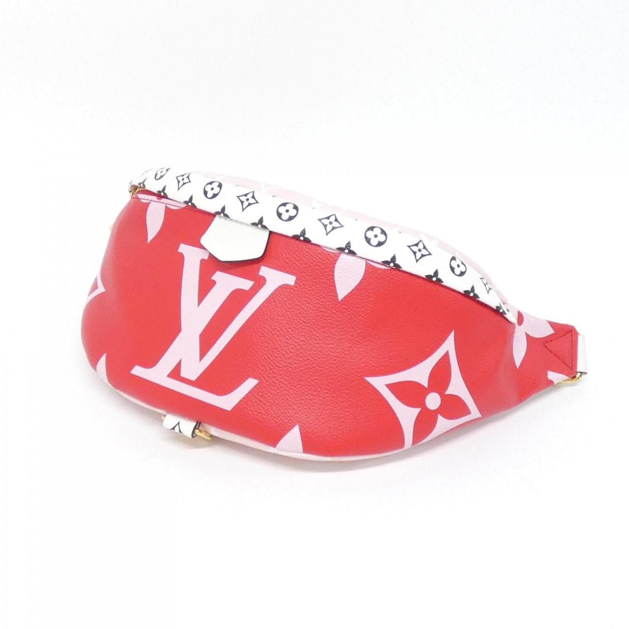 Louis Vuitton Monogram Rouge Coated Canvas Shoulder Bag (Pre-Owned)