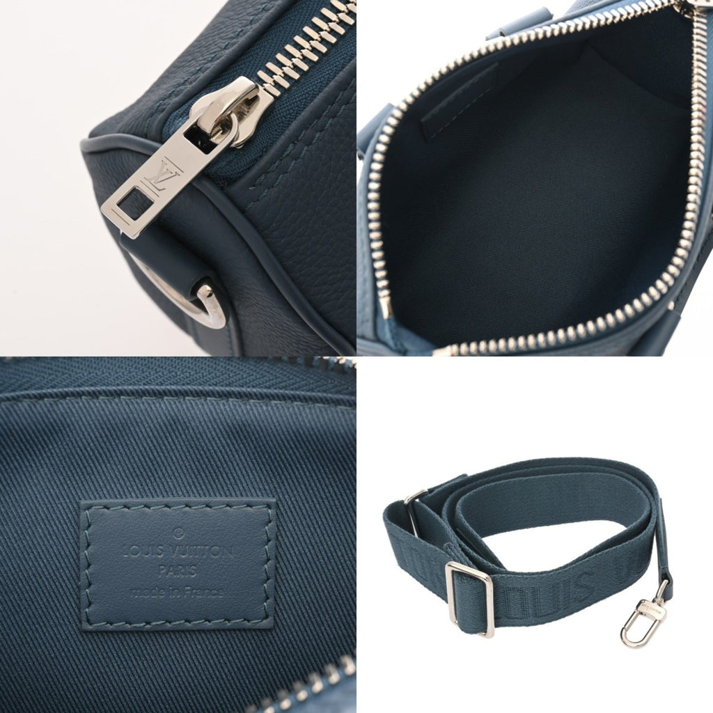 Louis Vuitton Blue Leather Handbag (Pre-Owned)
