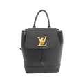 Louis Vuitton Black Leather Backpack (Pre-Owned)
