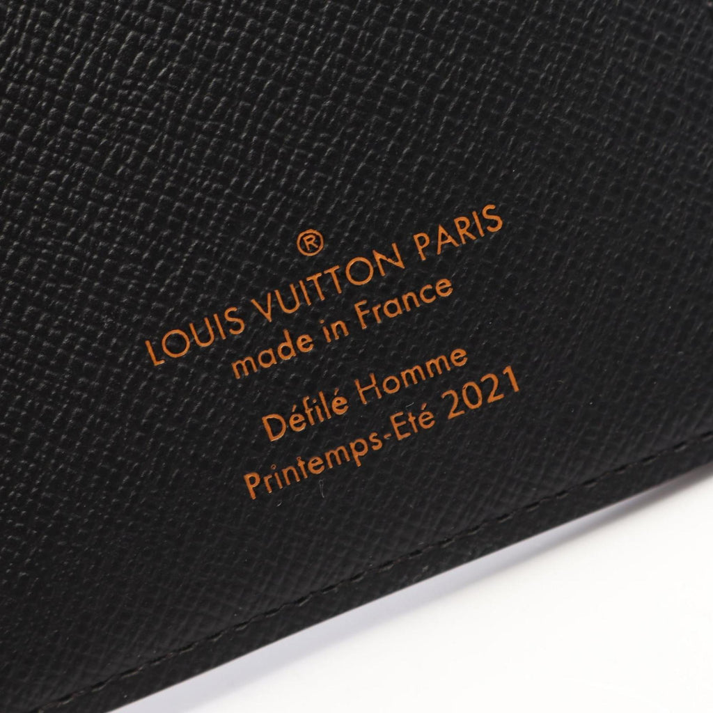 Louis Vuitton Brown Multi-Color Coated Canvas Long Wallet (Bi-Fold) (Pre-Owned)