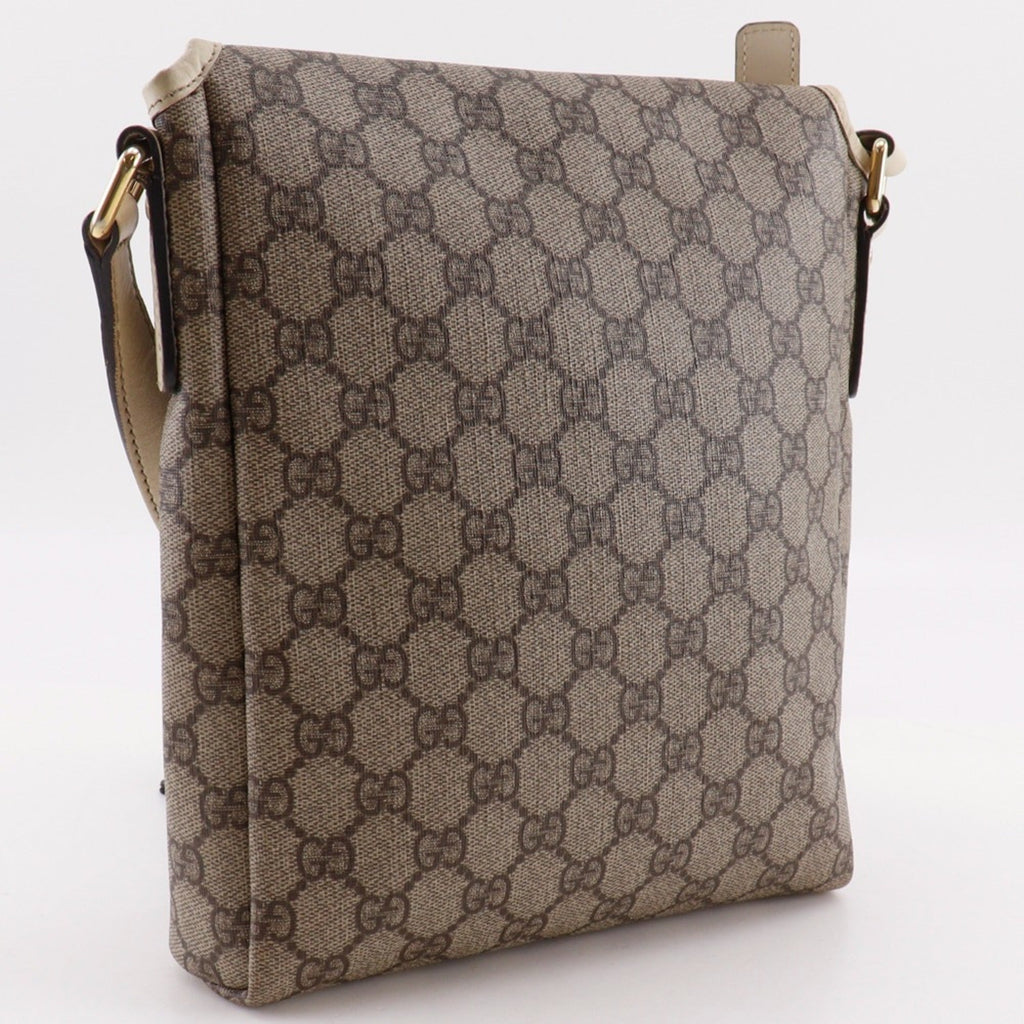 Flap Messenger GG Coated Canvas Small