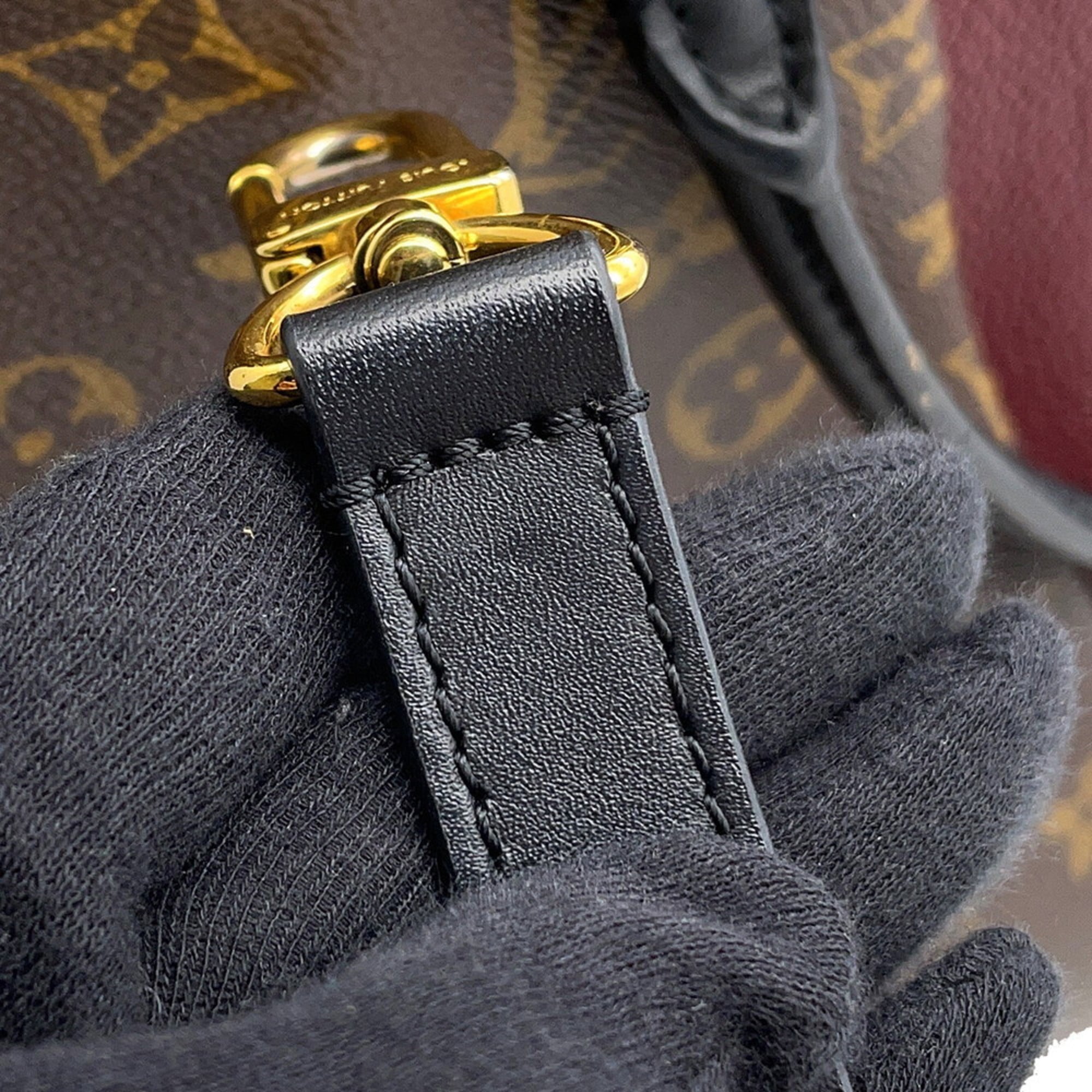 Louis Vuitton Monogram Bordeaux Monogram Shoulder Bag Tote Bag (Pre-Owned)