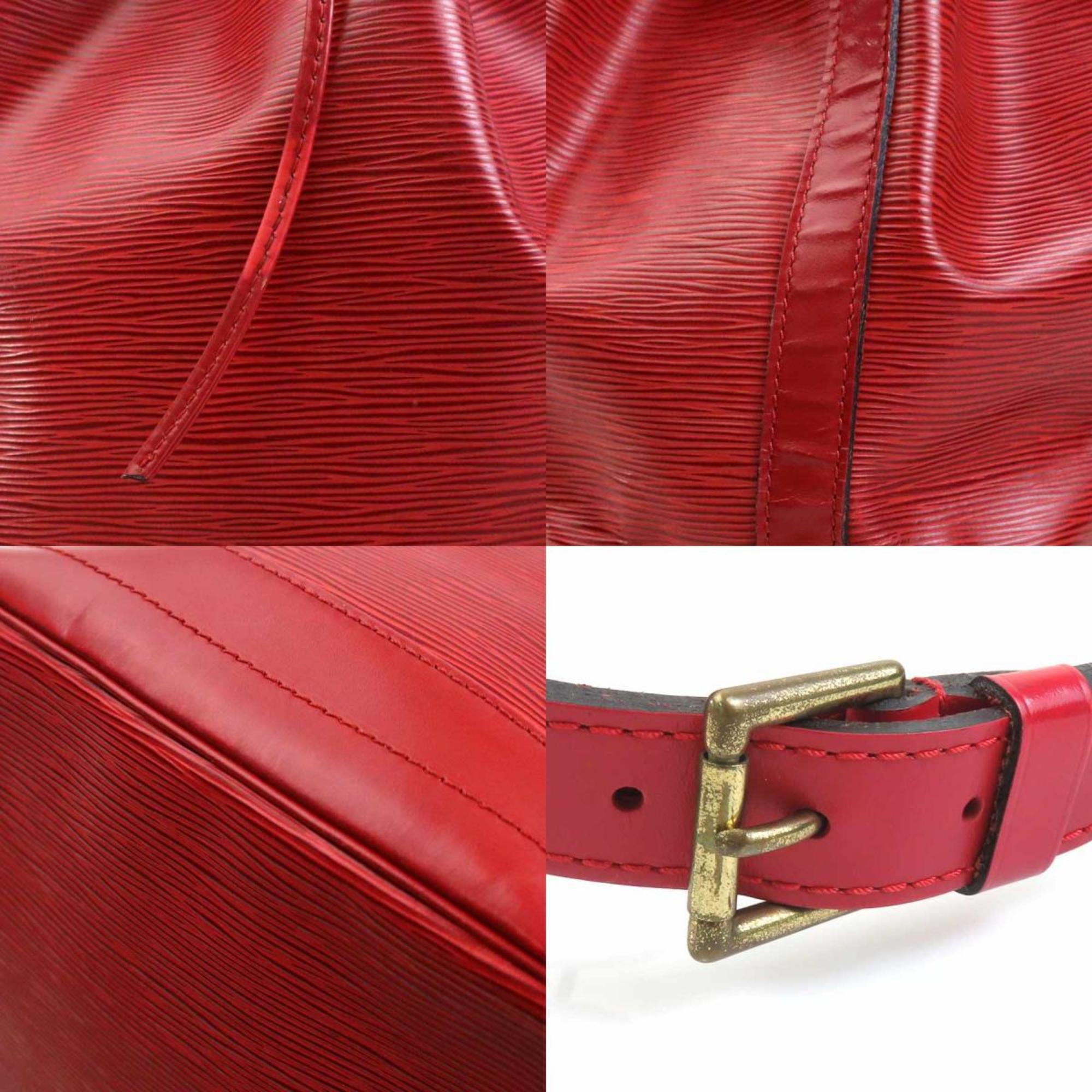 Louis Vuitton Castilian Red Epi Leather Shoulder Bag (Pre-Owned)