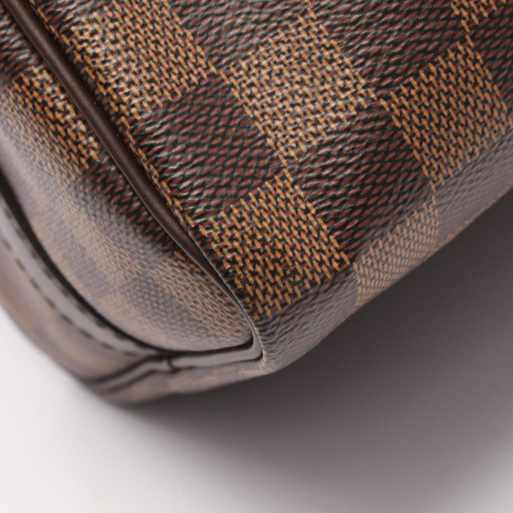 Louis Vuitton Brown Ebene Coated Canvas Leather Handbag (Pre-Owned)