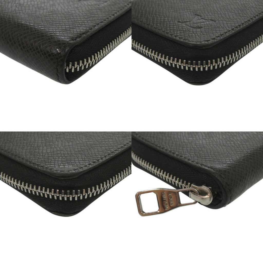 Louis Vuitton Black Taiga Leather Coin Purse/Coin Case (Pre-Owned)