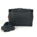 Louis Vuitton Black Noir Leather Clutch Bag Shoulder Bag (Pre-Owned)