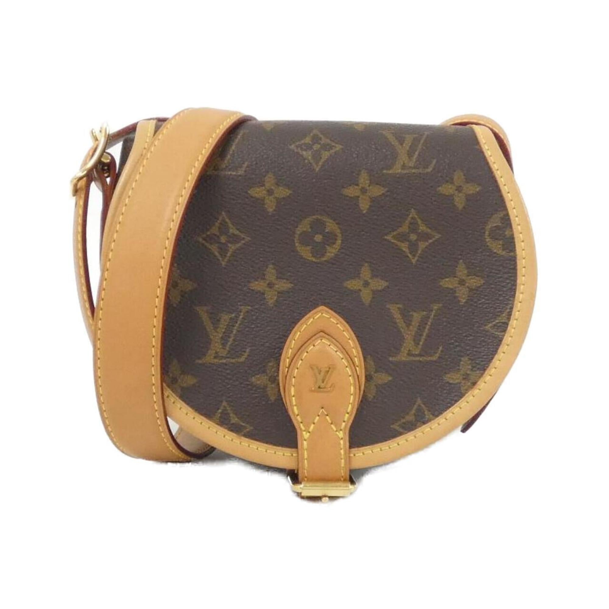 Louis Vuitton Brown Coated Canvas Shoulder Bag (Pre-Owned)
