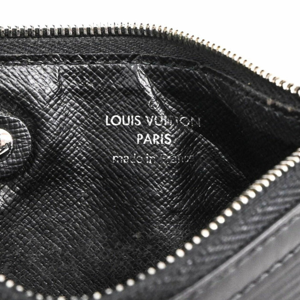 Louis Vuitton Noir Epi Leather Coin Purse/Coin Case (Pre-Owned)