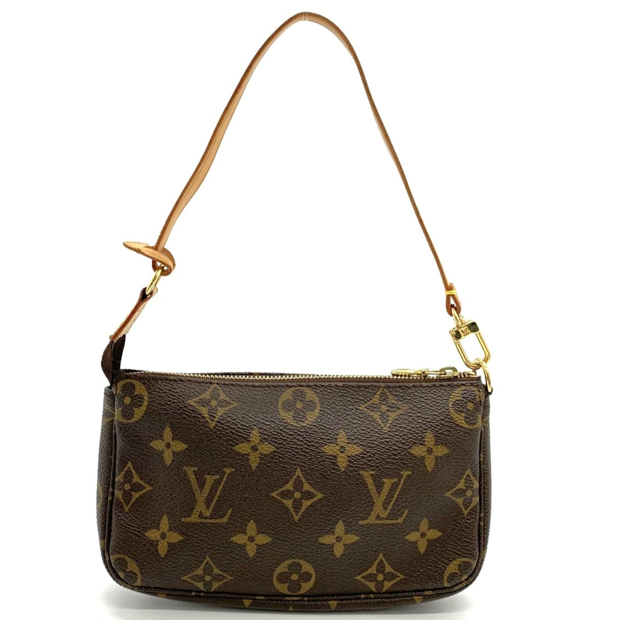 Louis Vuitton Monogram Brown Monogram Pochette Pouch (Pre-Owned)