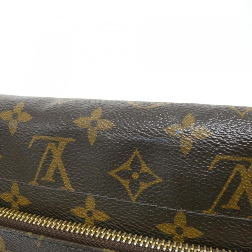 Louis Vuitton Marron Coated Canvas Shoulder Bag (Pre-Owned)