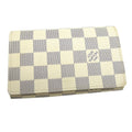 Louis Vuitton White Damier Azur Wallet (Bi-Fold) (Pre-Owned)