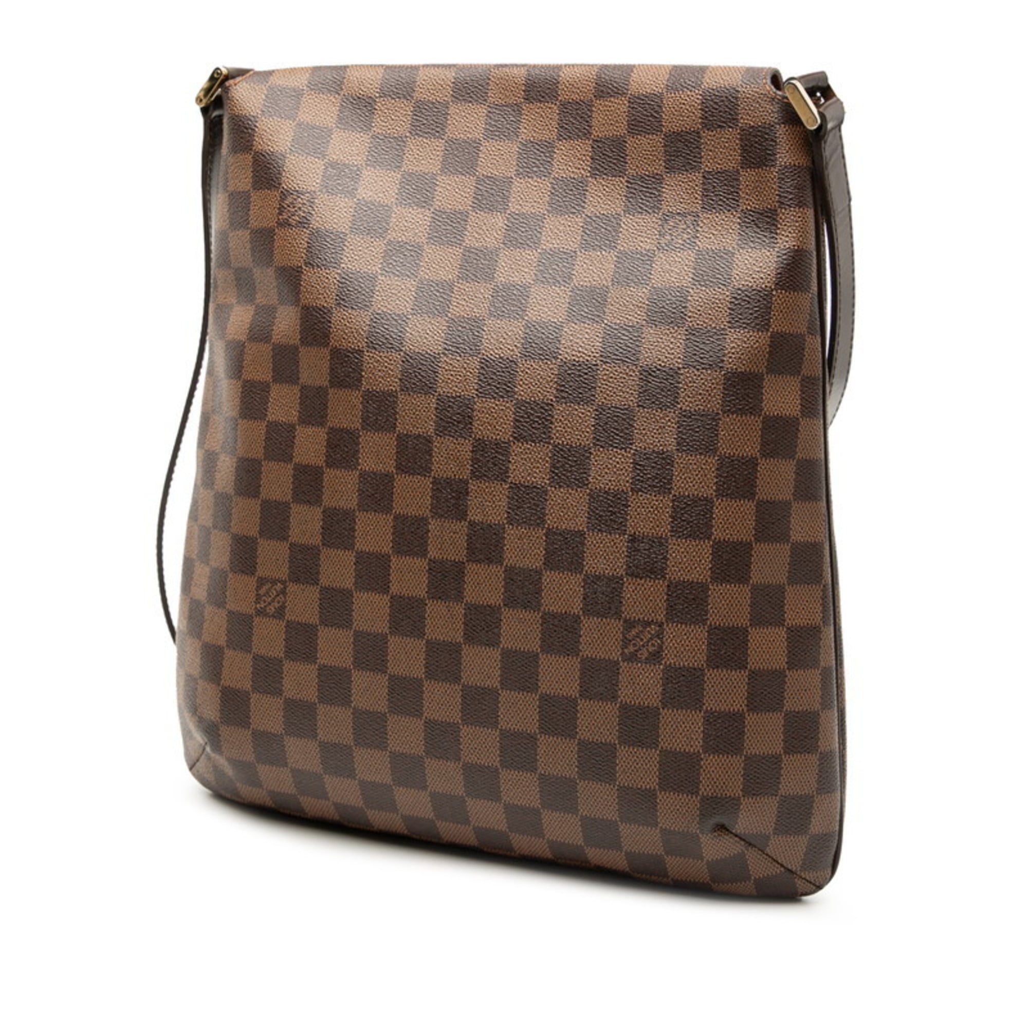 Louis Vuitton Brown Pvc Leather Shoulder Bag (Pre-Owned)