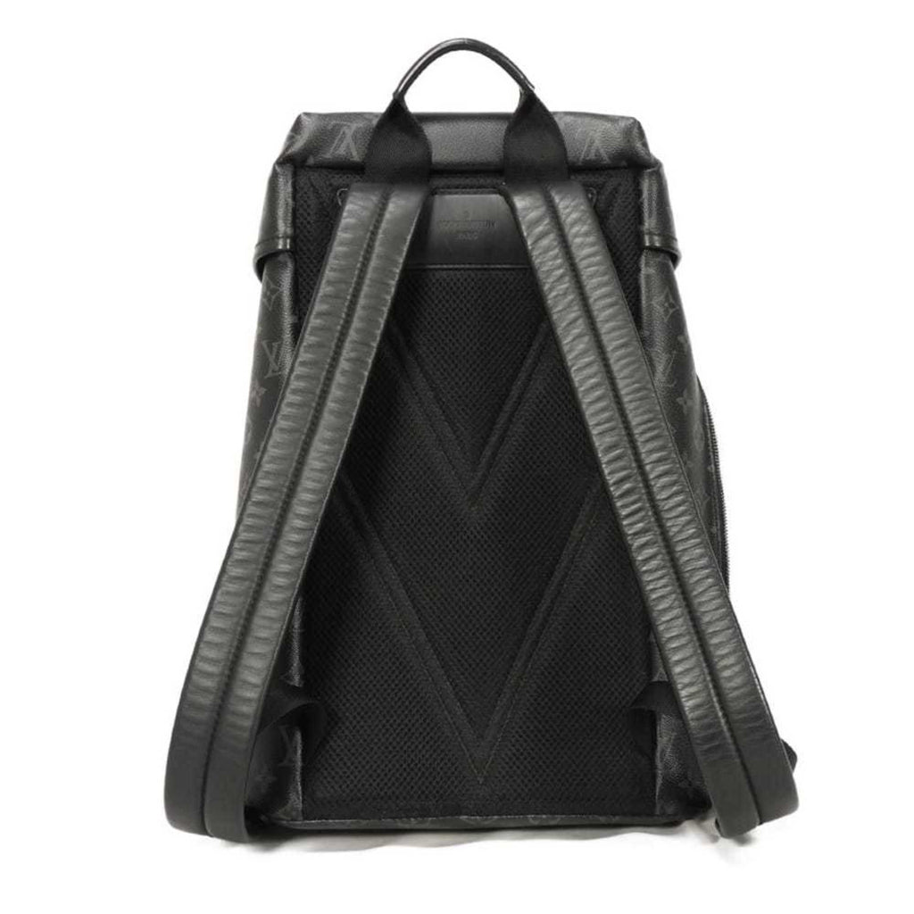 Louis Vuitton Monogram Eclipse Black Noir Monogram Eclipse Backpack (Pre-Owned)