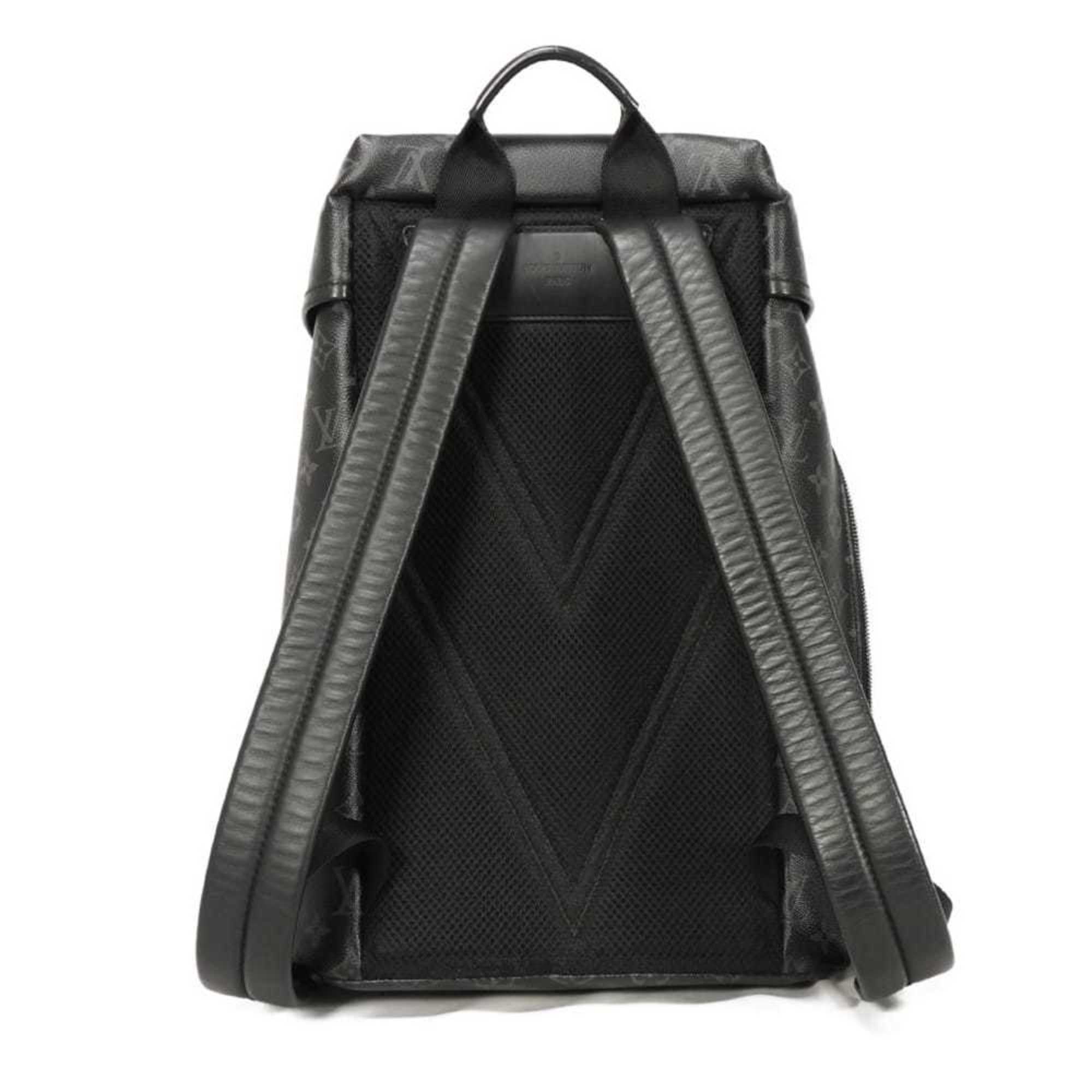 Louis Vuitton Monogram Eclipse Black Noir Monogram Eclipse Backpack (Pre-Owned)
