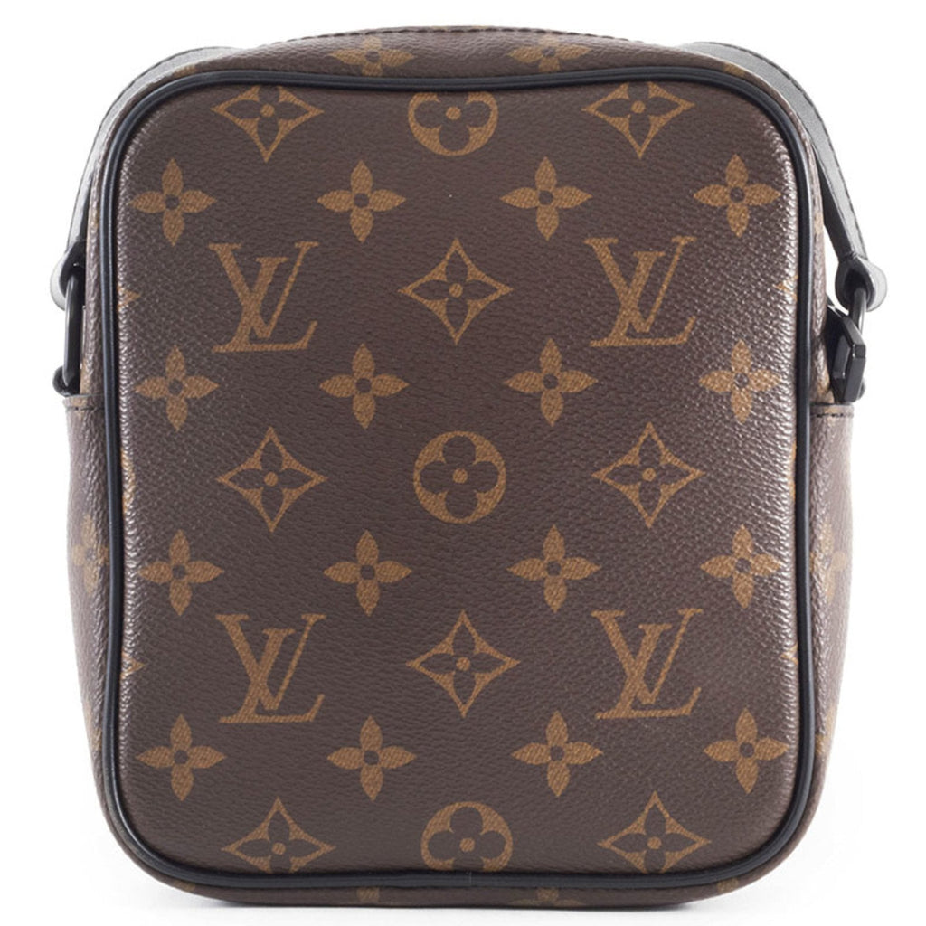 Louis Vuitton Monogram Macassar Dark Brown Shoulder Bag (Pre-Owned)