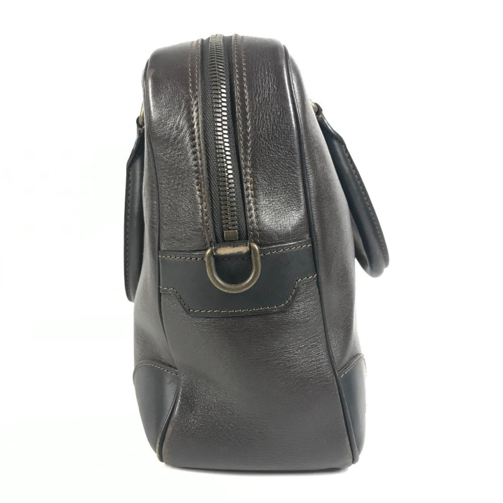 Louis Vuitton Brown Coffee Utah Leather Leather Briefcase Handbag Tote Bag (Pre-Owned)