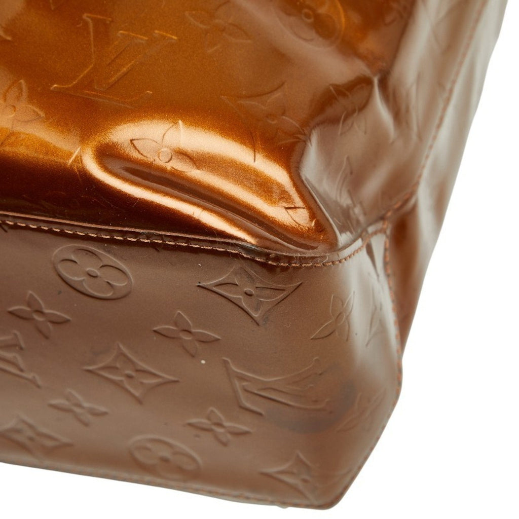 Louis Vuitton Bronze Brown Monogram Patent Leather Tote Bag (Pre-Owned)