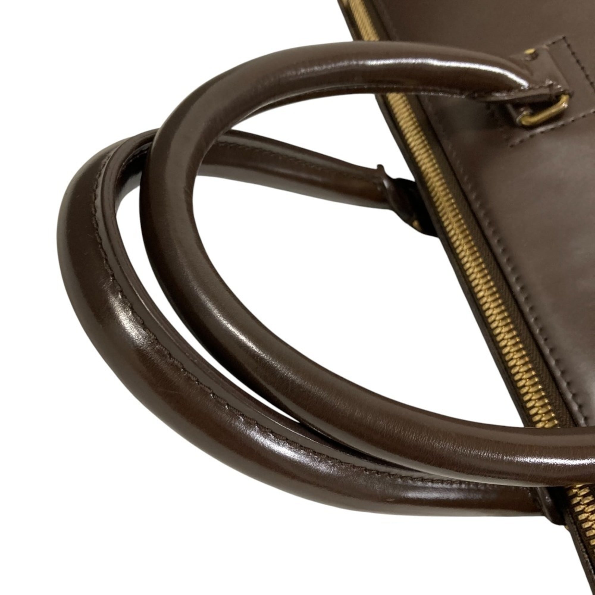 Louis Vuitton Damier Brown Damier Canvas Handbag (Pre-Owned)
