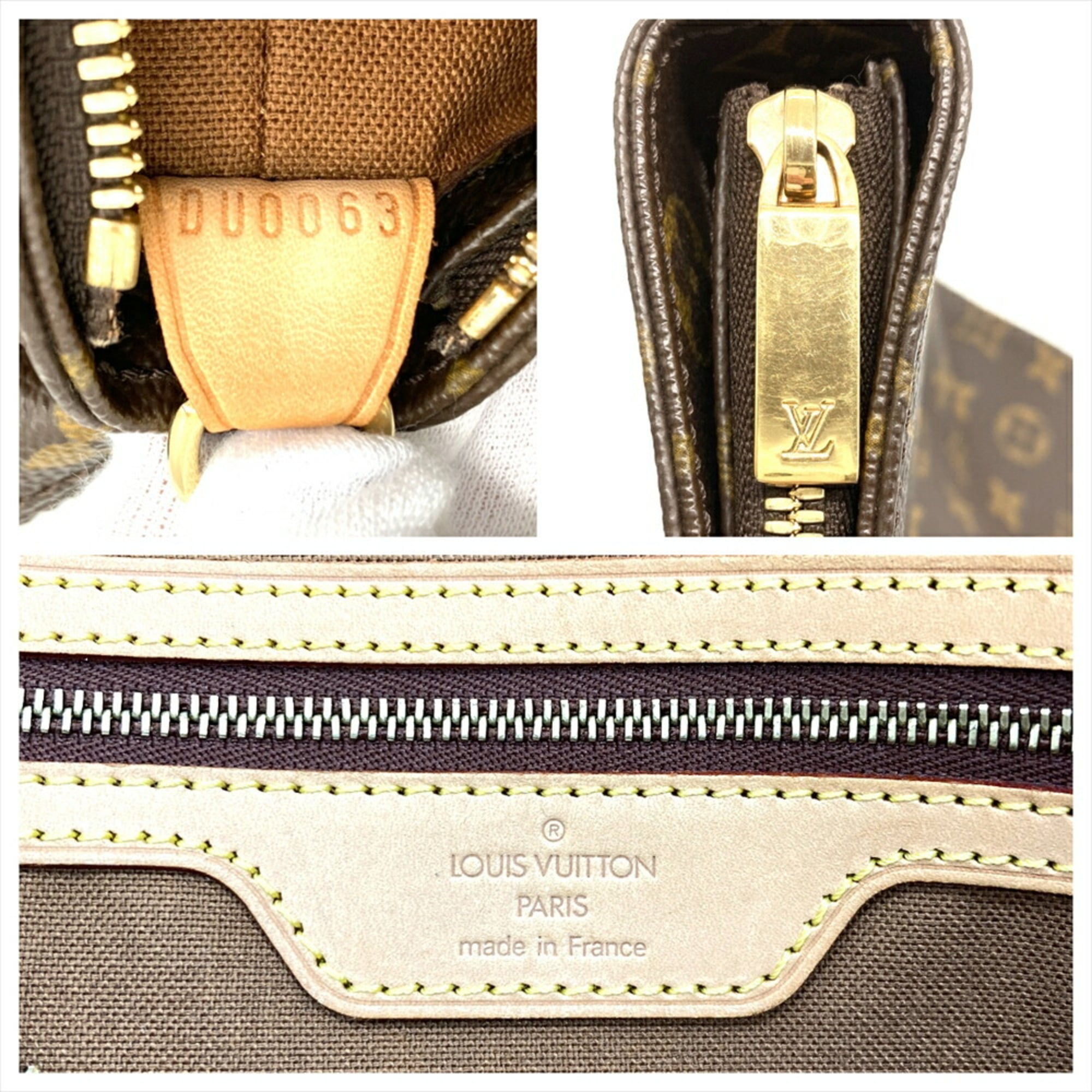 Louis Vuitton Brown Monogram Canvas Shoulder Bag (Pre-Owned)
